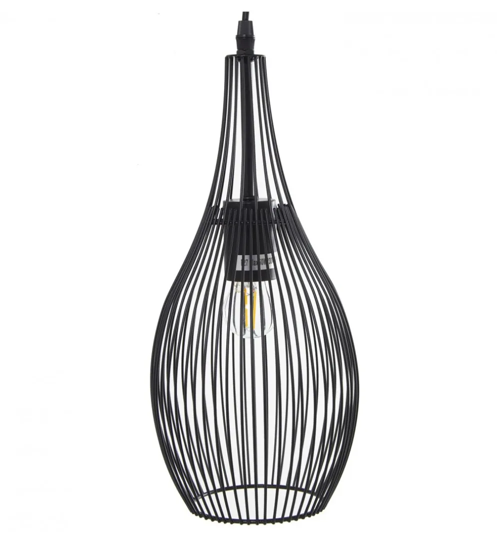 Lampa wisząca CEILING 17 cm czarna