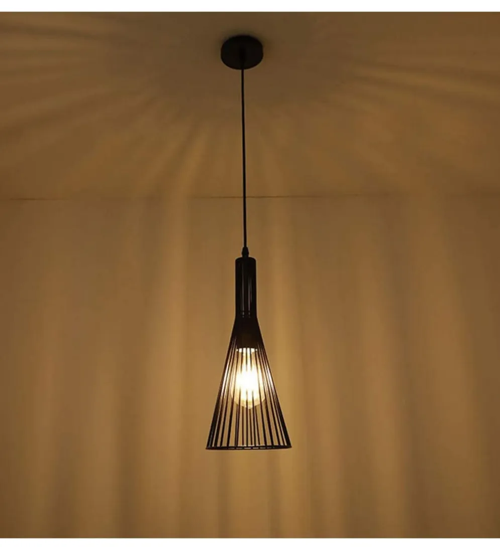 Lampa wisząca CEILING 37 cm czarna