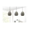 Lampa wisząca  Cement grau 3er Beton