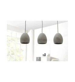Lampa wisząca Cement grau 3er Beton