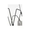 Lampa wisząca COLUMBO 58 cm czarna