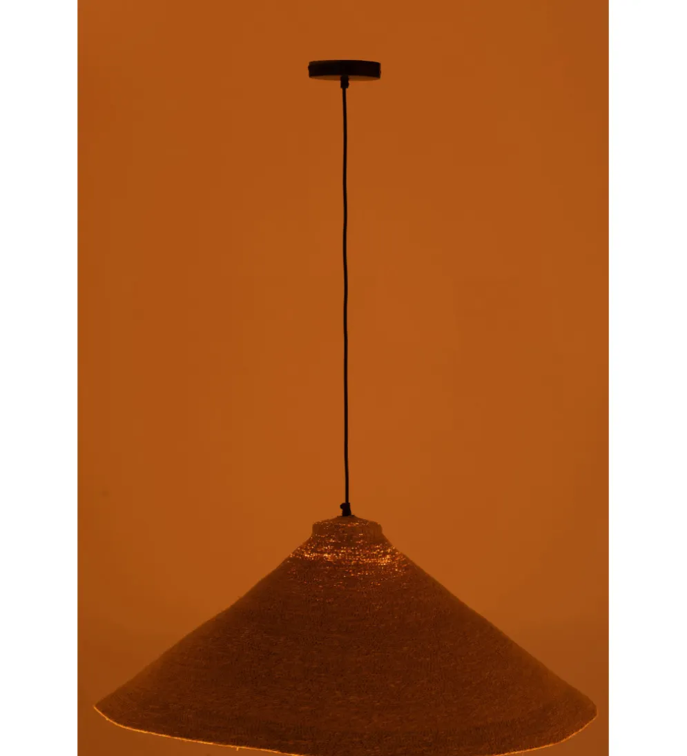 Lampa wisząca CONEMEN 34 cm naturalna