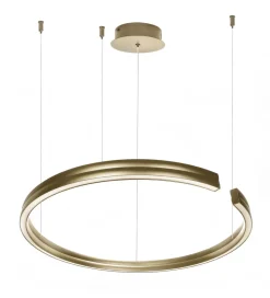 Lampa wisząca COSTA 60 cm złota