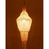 Lampa wisząca Daisy shell 51 cm naturalna