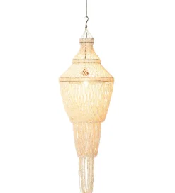 Lampa wisząca Daisy shell 51 cm naturalna