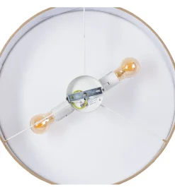 Lampa wisząca DWEMNAO 50 cm naturalna