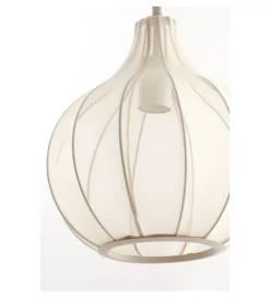 Lampa wisząca ELATI 29 cm piaskowa