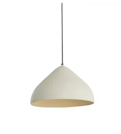 Lampa wisząca ELIMO 40 cm kremowy matt