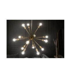 Lampa wisząca FIREWORKS 85 cm złota