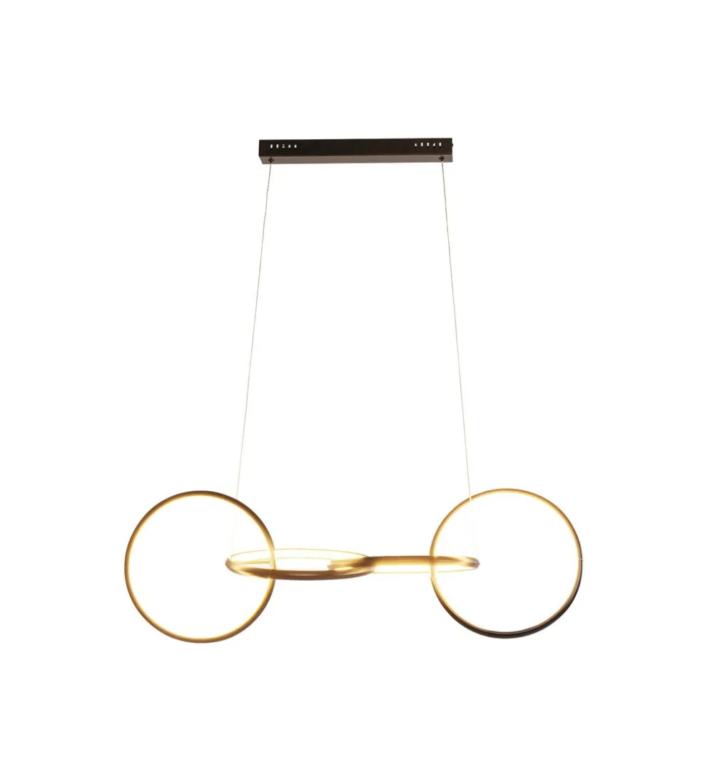 Lampa wisząca GALAXY LED 155 cm czarna