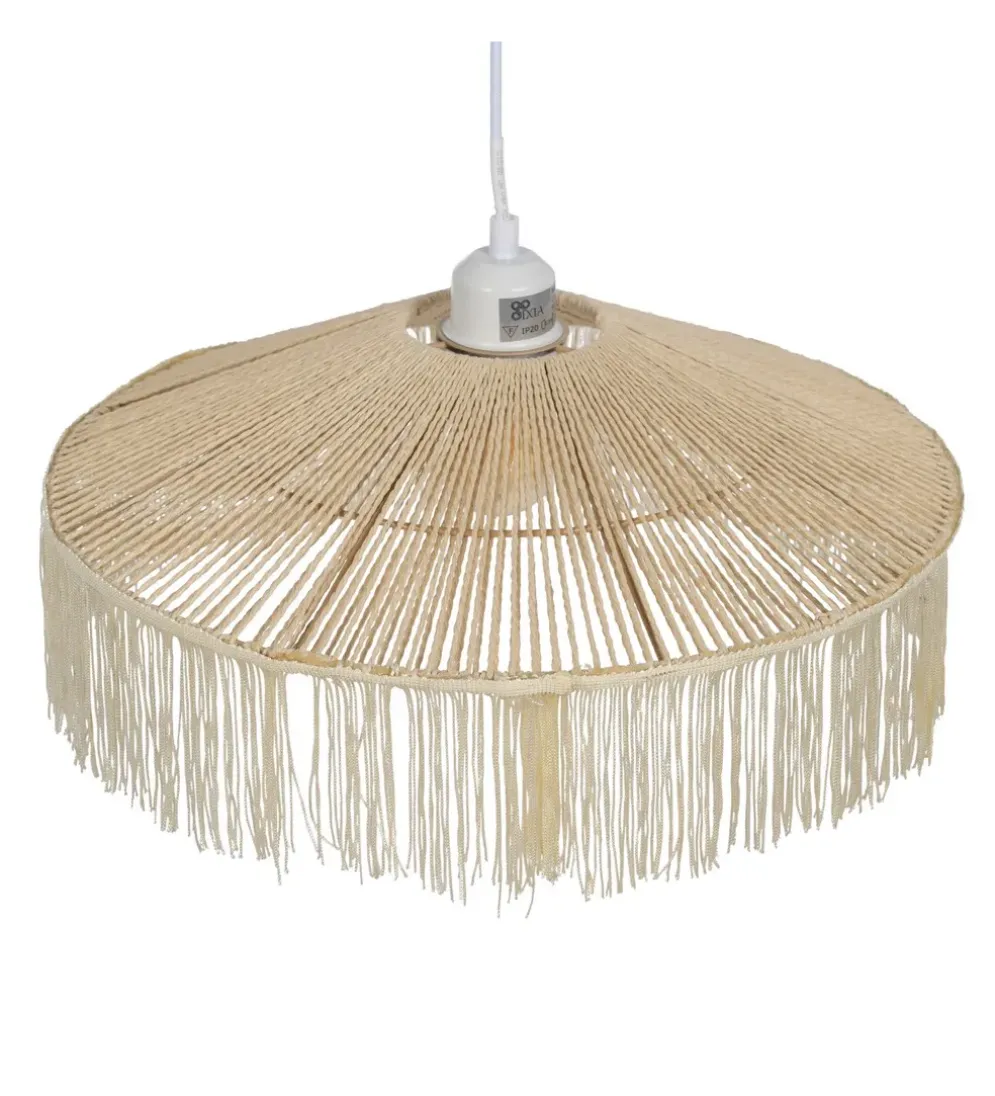Lampa wisząca GELMAS 41 cm naturalna