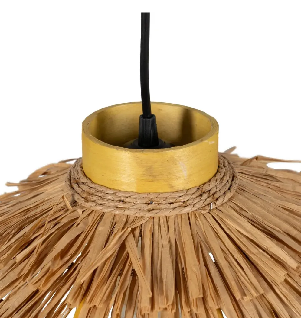 Lampa wisząca KOZABOHA 54 cm naturalna