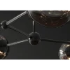 Lampa wisząca LIQUID DIAMOND 5 kloszy szkło dymione