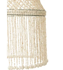 Lampa wisząca LISA shell 51 cm naturalna