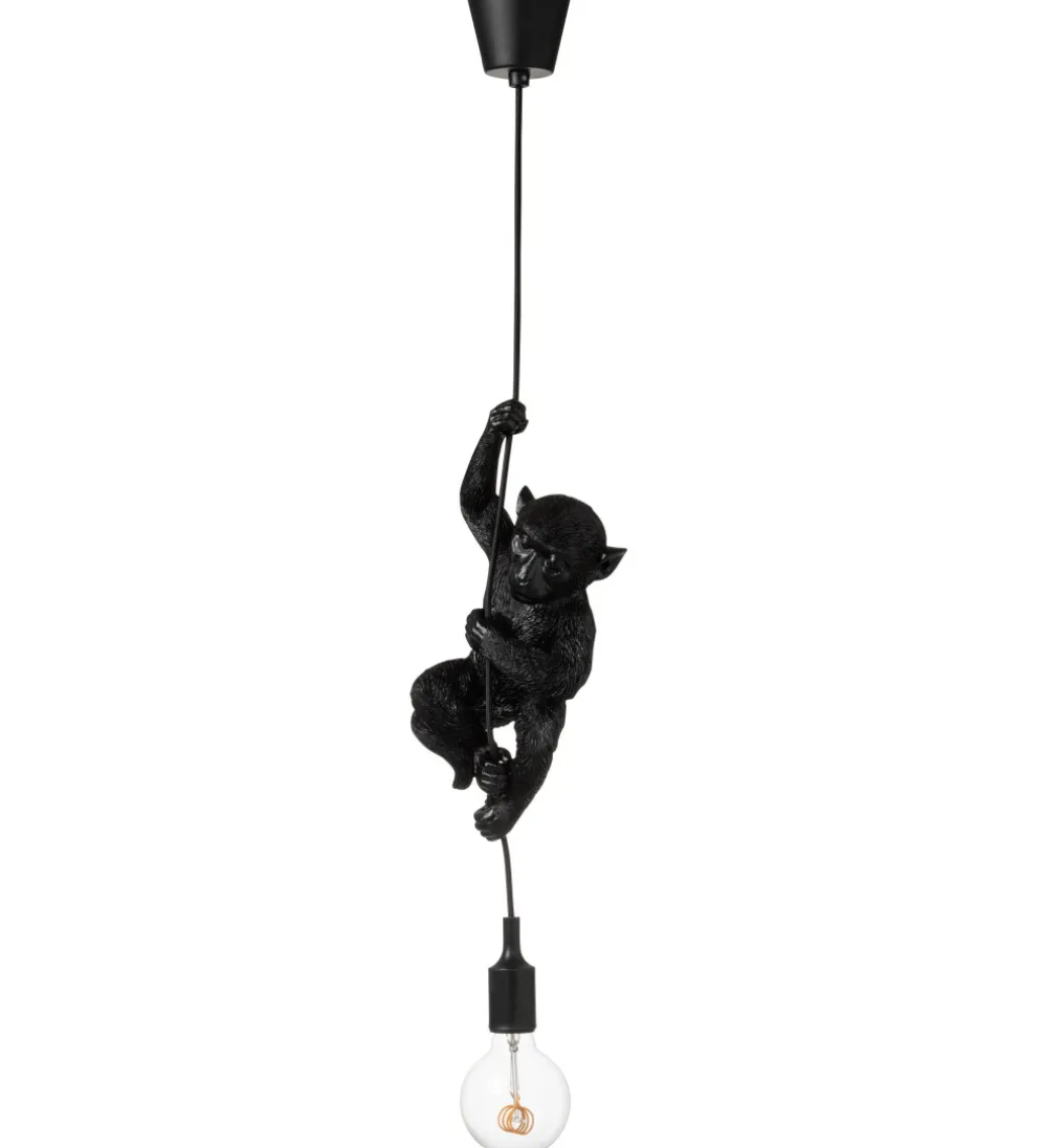 Lampa wisząca MONKEY 96 cm czarna