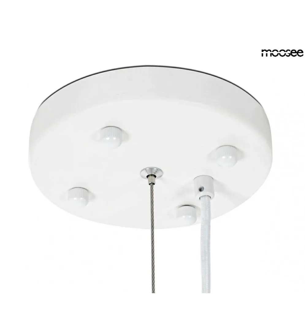 Lampa wisząca NEST 120 cm biała
