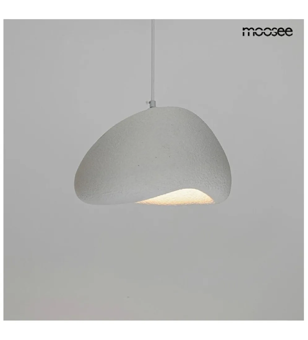 Lampa wisząca NEST 30 cm biała