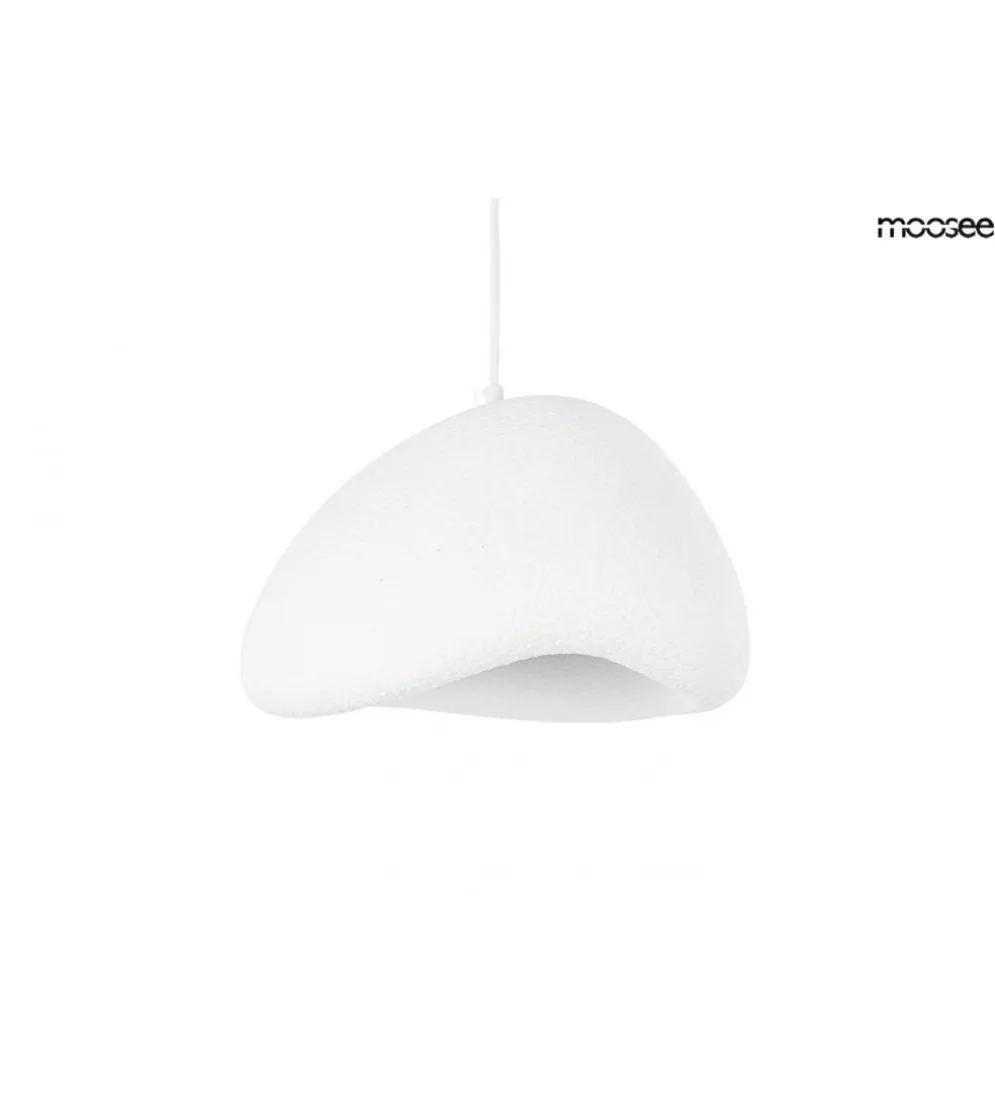 Lampa wisząca NEST 30 cm biała