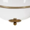 Lampa wisząca ORO 28 cm złota
