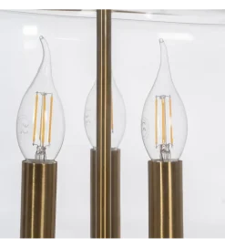 Lampa wisząca ORO 72 cm złota