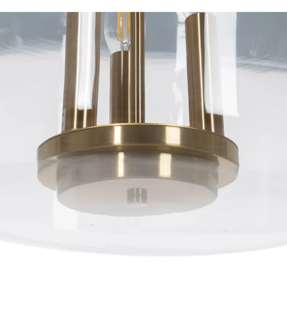 Lampa wisząca ORO 72 cm złota