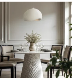 Lampa wisząca OSTIA 48 cm biała