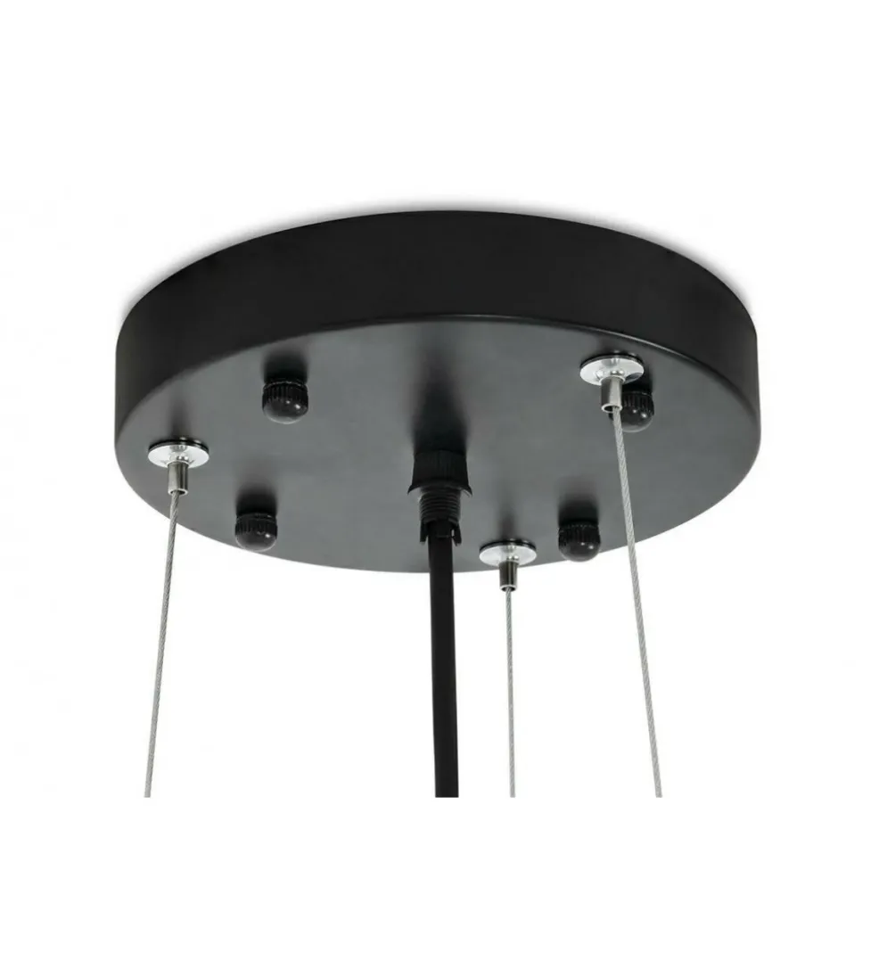 Lampa wisząca RAGNO 16 czarna