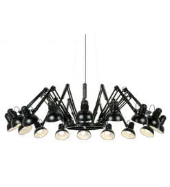Lampa wisząca RAGNO 16 czarna