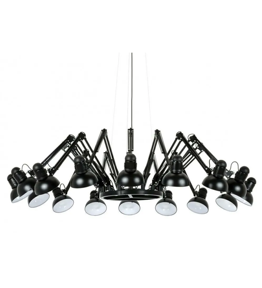 Lampa wisząca RAGNO 16 czarna