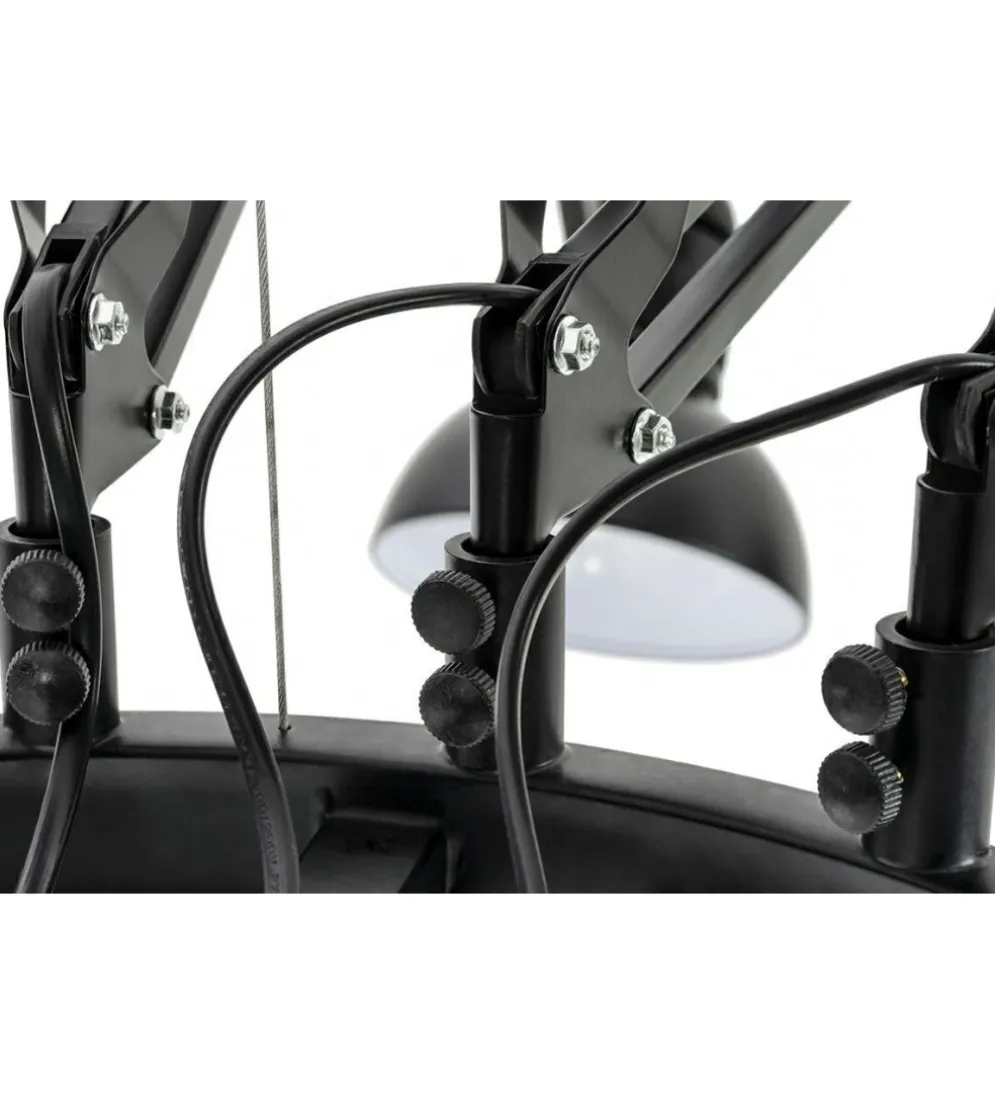 Lampa wisząca RAGNO 16 czarna
