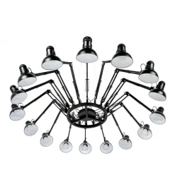 Lampa wisząca RAGNO 16 czarna