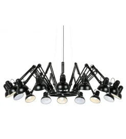 Lampa wisząca RAGNO 16 czarna