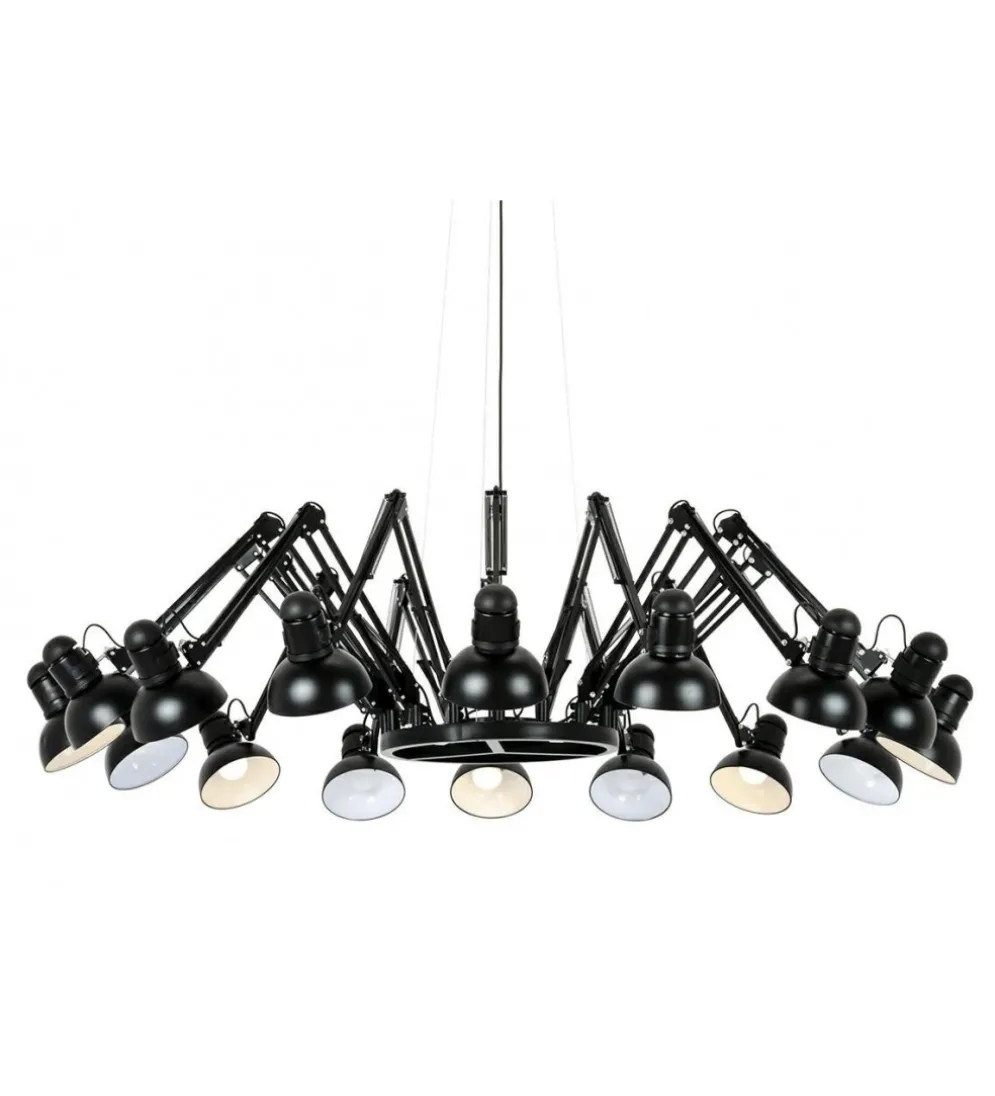 Lampa wisząca RAGNO 16 czarna