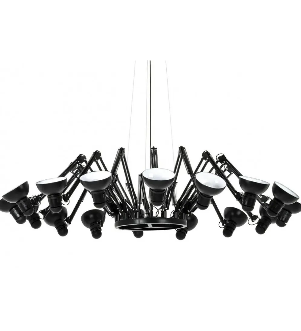 Lampa wisząca RAGNO 16 czarna