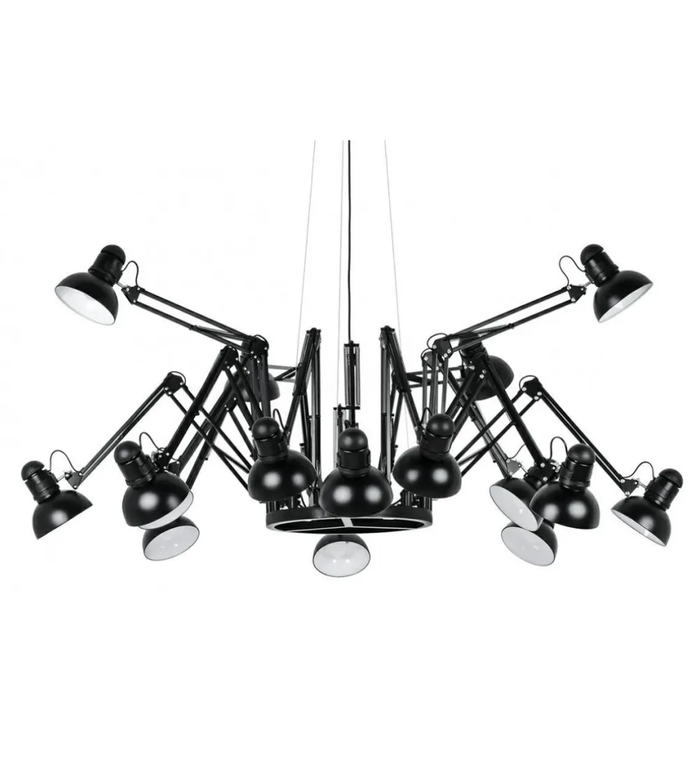 Lampa wisząca RAGNO 16 czarna