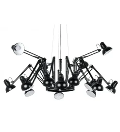 Lampa wisząca RAGNO 16 czarna