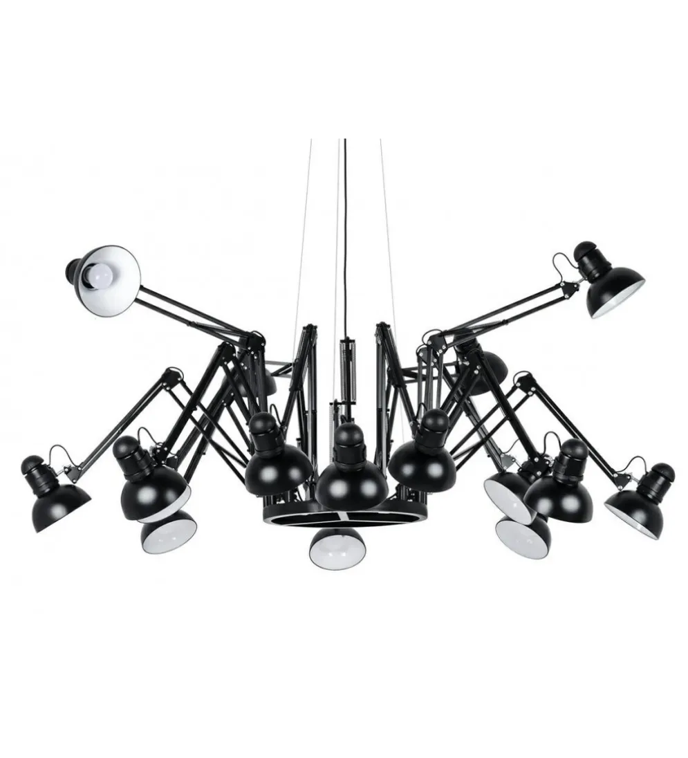 Lampa wisząca RAGNO 16 czarna
