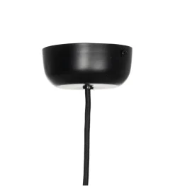 Lampa wisząca REHANELA 40 cm czarna