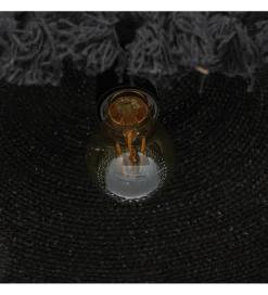 Lampa wisząca REHANELA 60 cm czarna