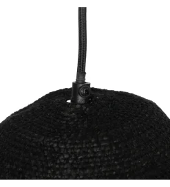 Lampa wisząca REHANELA 60 cm czarna