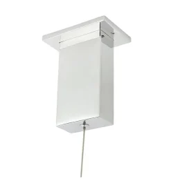Lampa wisząca RING 100 cm srebrna