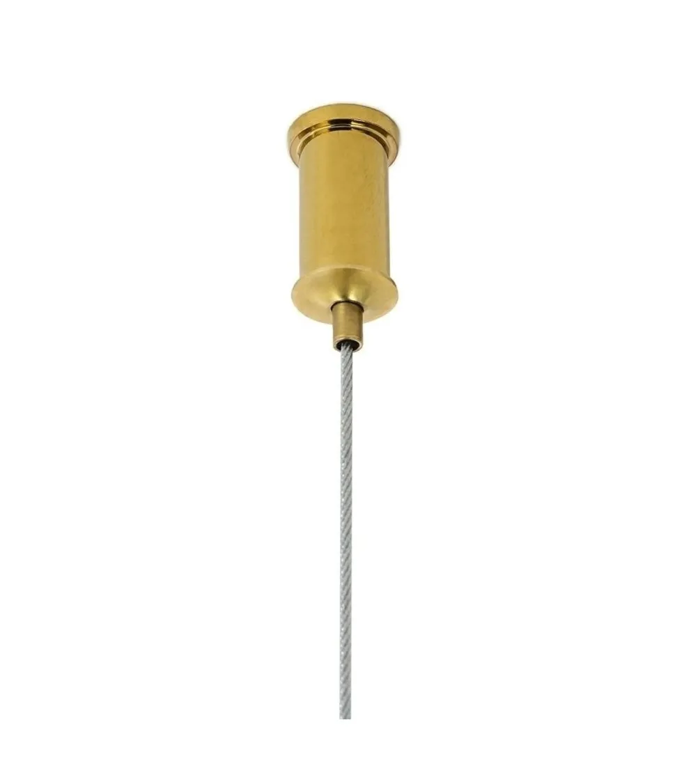 Lampa wisząca RING 80 cm złota