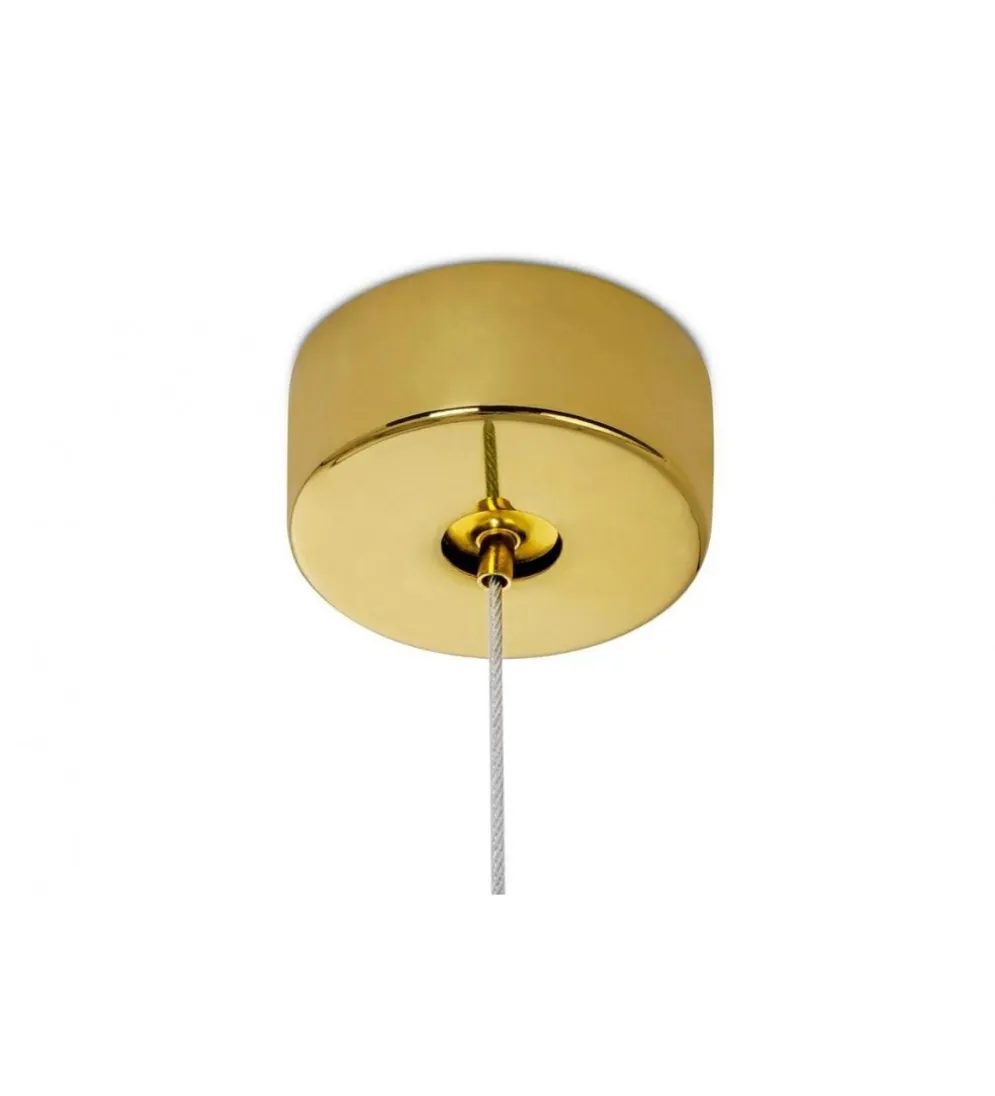 Lampa wisząca RING LUXURY 90 cm złota