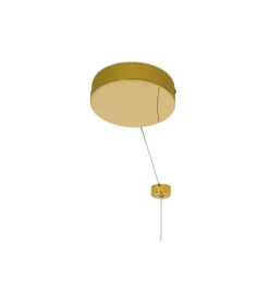 Lampa Wisząca RING LUXURY 110 Cm Złota