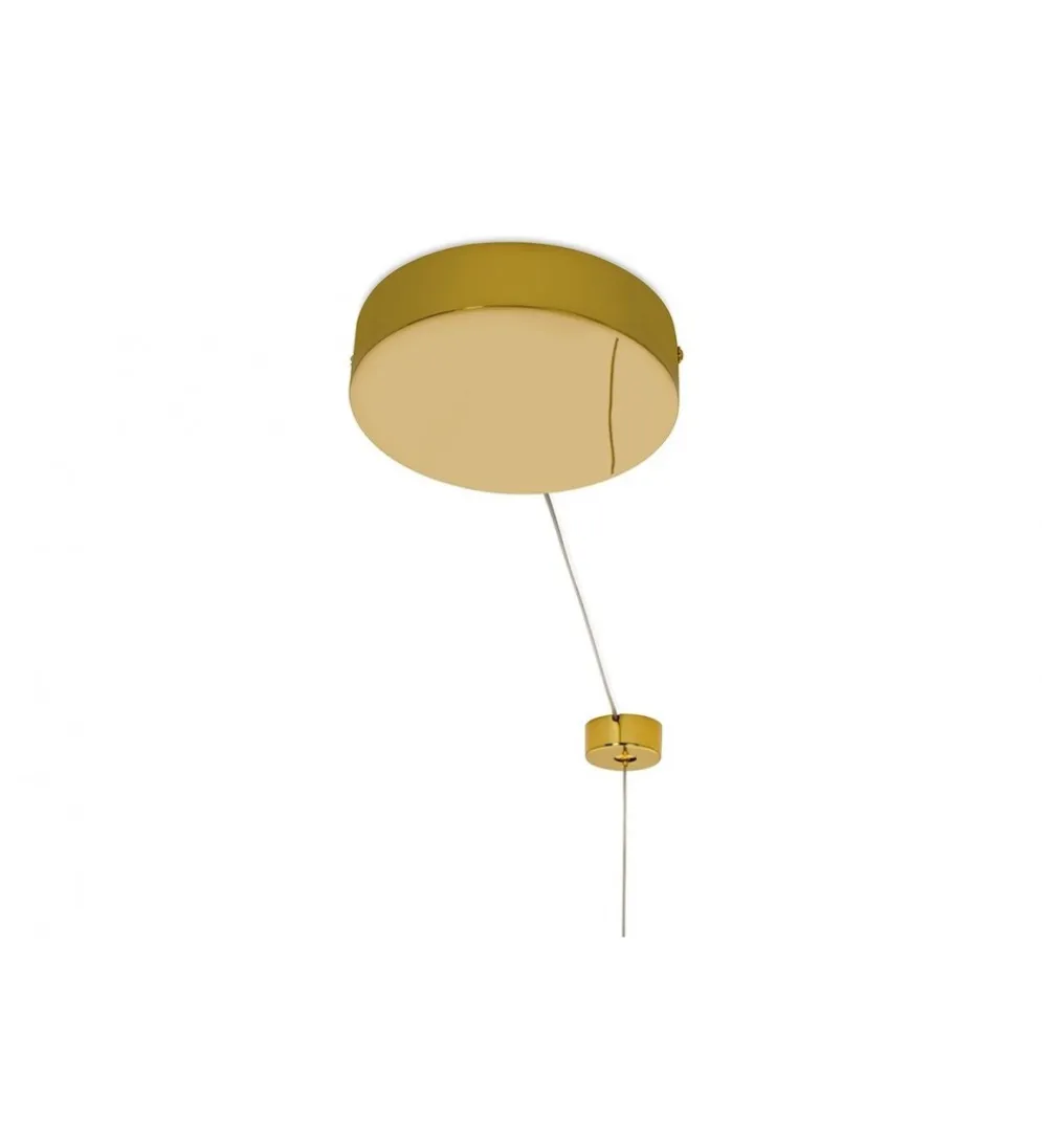 Lampa Wisząca RING LUXURY 50 Cm Złota