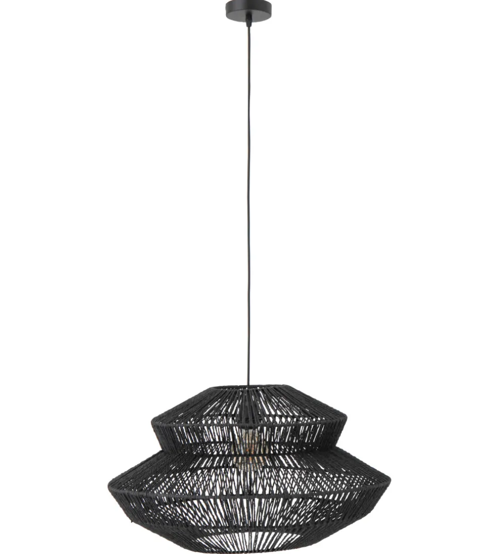 Lampa wisząca ROPEAN 33 cm czarna