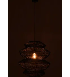 Lampa wisząca ROPEAN 57 cm czarna