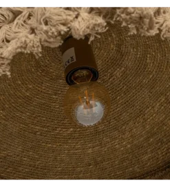 Lampa wisząca ROYEAS 40 cm naturalna