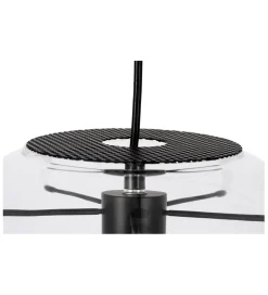 Lampa wisząca SANDRA 40 cm trasnparentny