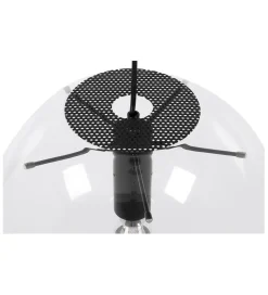 Lampa wisząca SANDRA 40 cm trasnparentny